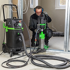 Использование установки для алмазного бурения Eibenstock PL 200 PowerLine