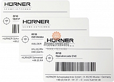 Карточка с кодом сварщика Hurner RFID