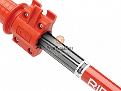 Выдвижная конструкция комбинированной туалетной спирали Ridgid K-1